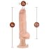 Blush Bad Boy – vibrator med piercing, 17 cm (naturlig)