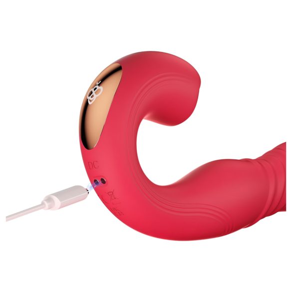 Honey Play Box Joi Thrust 2 - vibrator med stötfunktion och klitorisstimulator