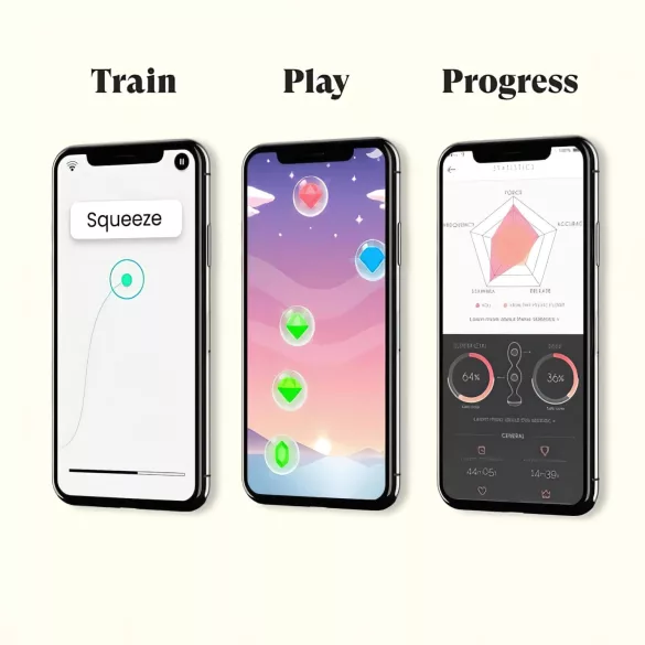 Perifit - App‑styrd vibrerande geishakula (rosa)