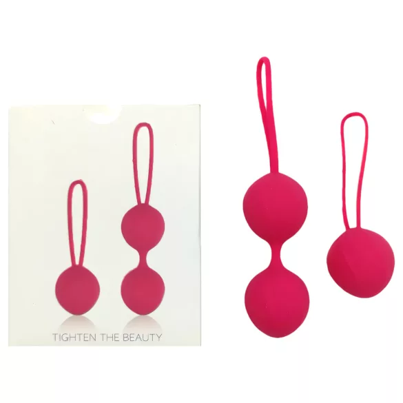 Cotoxo Cherry - geishakulor set 2 delar - röd