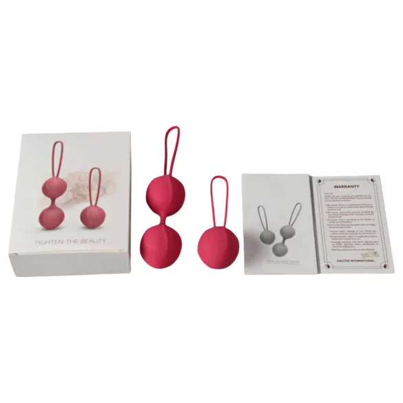 Cotoxo Cherry - geishakulor set 2 delar - röd