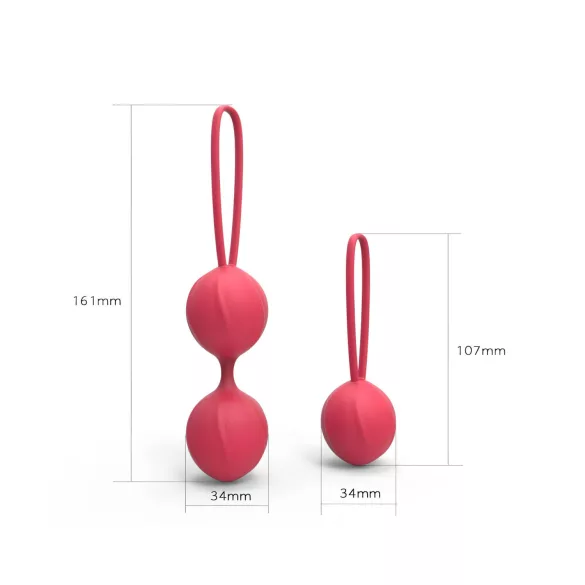 Cotoxo Cherry - geishakulor set 2 delar - röd
