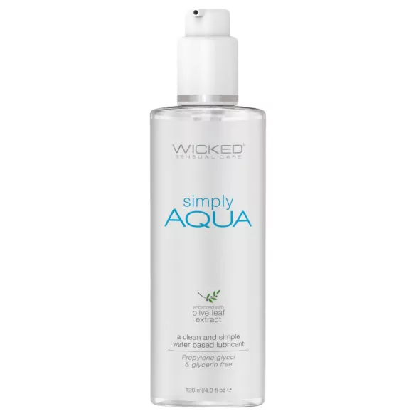 Wicked Simple Aqua - 100 % vegansk glidmedel (120 ml)