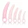 CalExotics Inspire - vaginalt dilatorset - medicinskt silikon - rosa