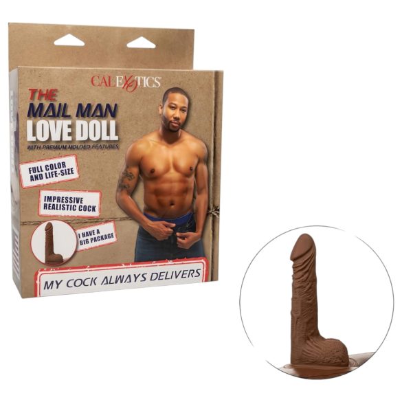 The Mail Man - uppblåsbar docka man - PVC