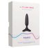 Lovense - analplugg vibrator uppladdningsbar - XS 25mm - svart