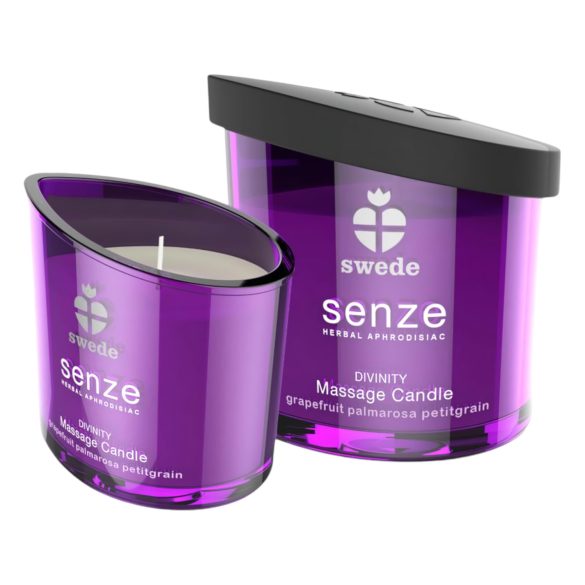 Swede Senze - massageolja i ljusform - grapefrukt (50 ml)