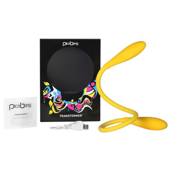 Picobong Transformer - vattentät unisex vibrator (gul)