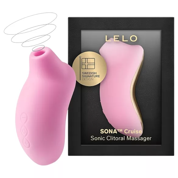 LELO Sona Cruise - klitorisstimulator med ljudvågor - rosa