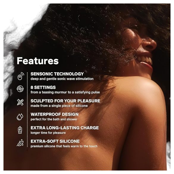 LELO Sona - klitorisstimulator med ljudvågor - körsbärsröd