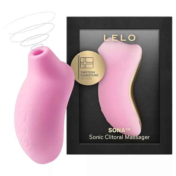 LELO Sona - klitorisstimulator med ljudvågor - rosa