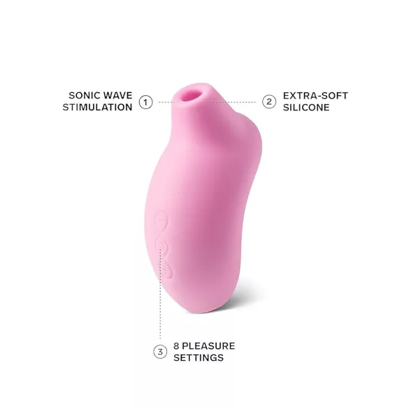 LELO Sona - klitorisstimulator med ljudvågor - rosa
