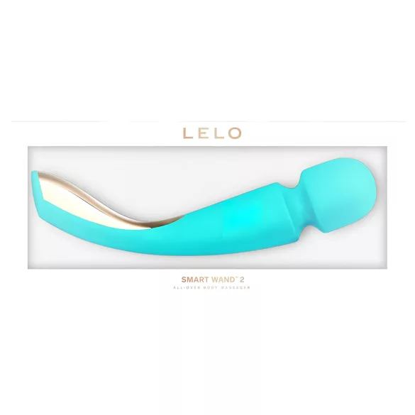 LELO - massagewand vibrator - uppladdningsbar - stor - turkos