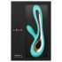 LELO Soraya 2 - Vattentät vibrator med klitorisstimulator (turkos)
