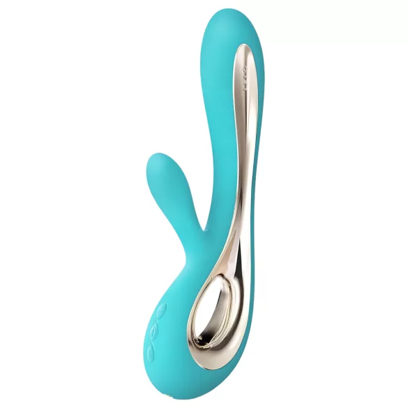 LELO Soraya 2 - rabbitvibrator med klitorisstimulans - vattentät - turkos