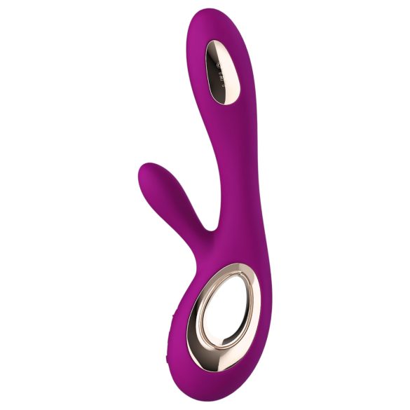 LELO Soraya Wave - vibrator med klitorisstimulator - uppladdningsbar - lila