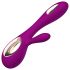 LELO Soraya Wave - vibrator med klitorisstimulator - uppladdningsbar - lila