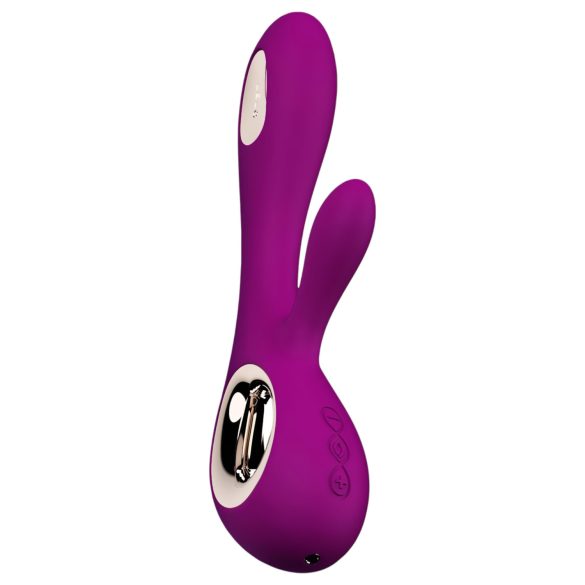 LELO Soraya Wave - vibrator med klitorisstimulator - uppladdningsbar - lila