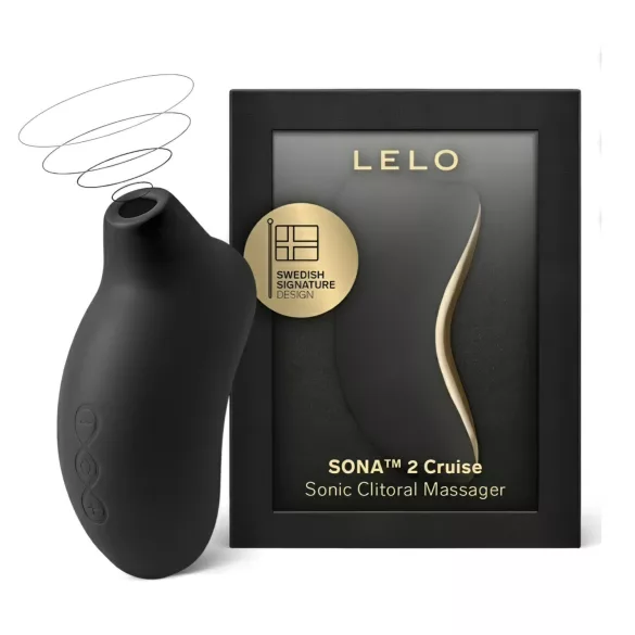 LELO Sona 2 Cruise - klitorisstimulator med ljudvågor - svart