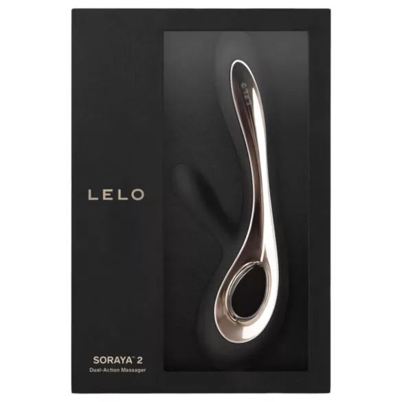 LELO Soraya 2 - vibrator med klitorisstimulerare - uppladdningsbar, vattentät