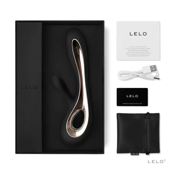 LELO Soraya 2 - vibrator med klitorisstimulerare - uppladdningsbar, vattentät