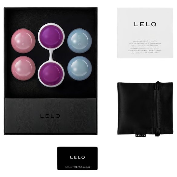 LELO Beads Plus - geishakulor set - justerbar vikt - silikon