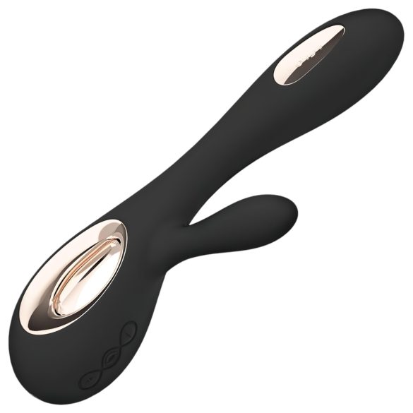 LELO Soraya Wave - vibrator med klitorisarm - böjande rörelse - svart