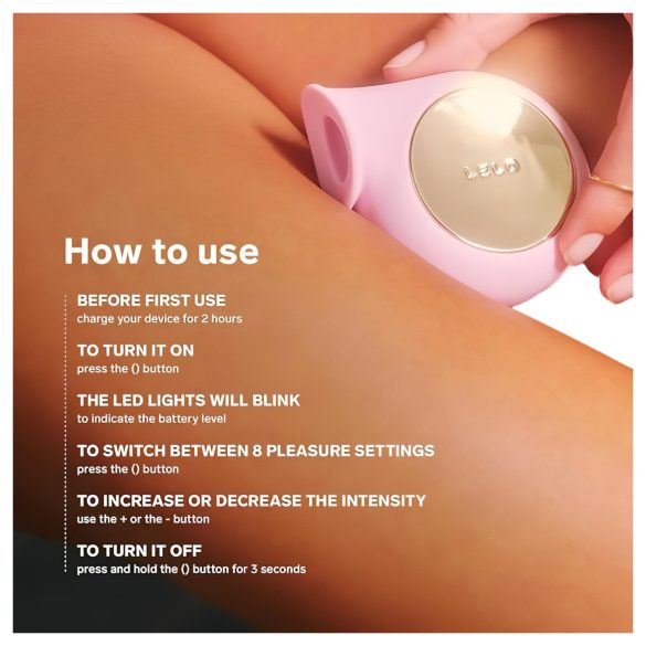 LELO Sila - klitorisstimulator med ljudvågor - vattentät - turkos