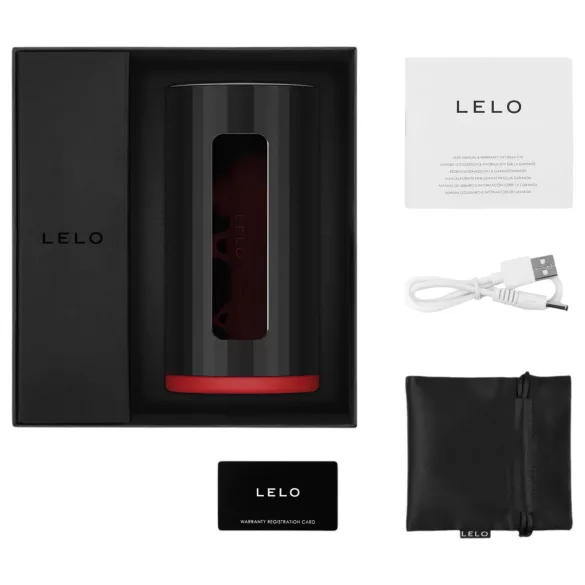 LELO F1s V2 - interaktiv masturbator - röd
