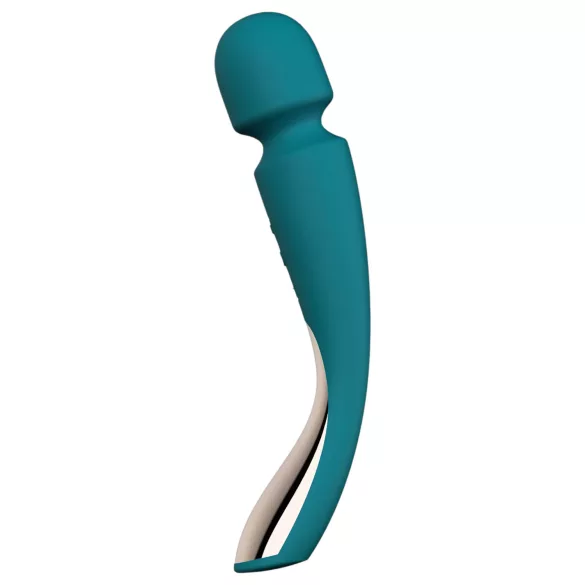 LELO - massagstav med vibrator - medium storlek - turkos