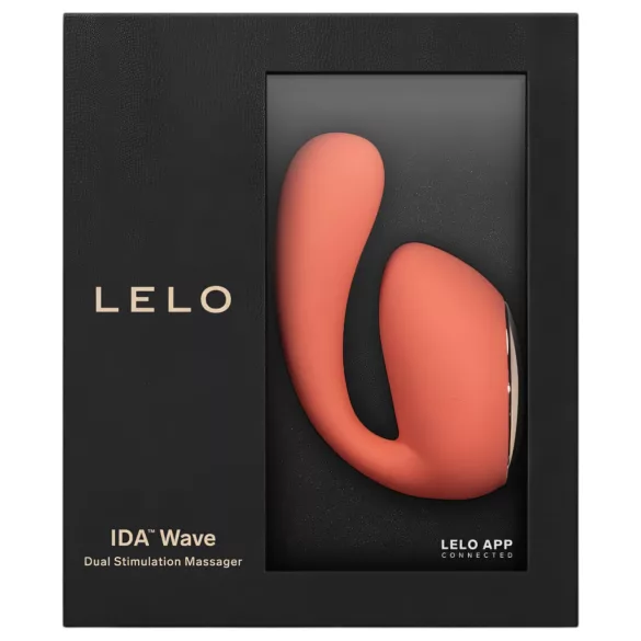 LELO Ida Wave - Appstyrd vibrerande och roterande vibrator (korall)