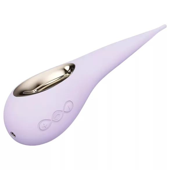 LELO Dot - klitorisstimulator med uppladdningsbar vibrator - lila