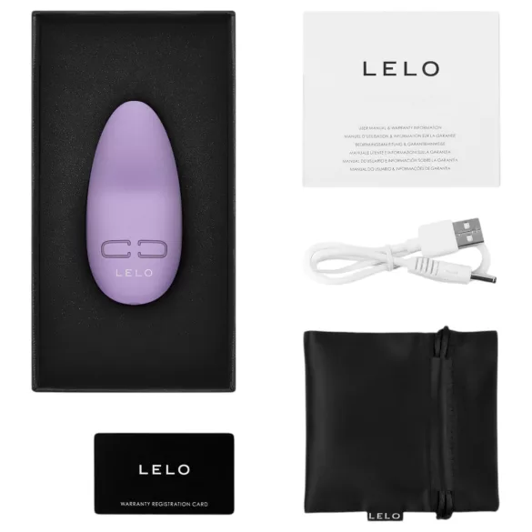 LELO Lily 3 - klitorisvibrator uppladdningsbar vattentät lila