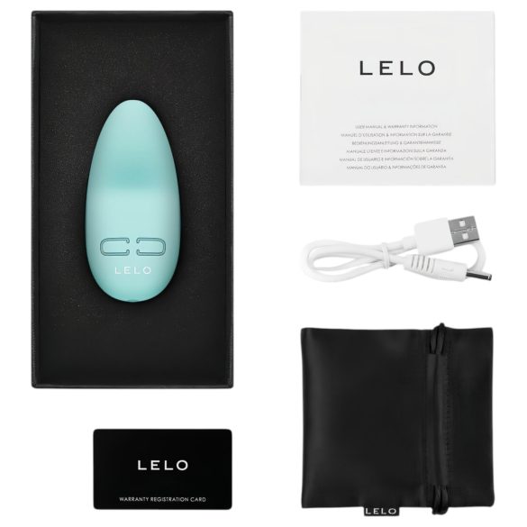 LELO Lily 3 - klitorisvibrator uppladdningsbar vattentät silikon grön