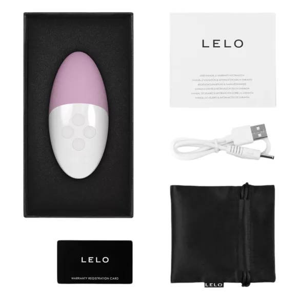 LELO Siri 3 - klitorisvibrator med röststyrning - rosa