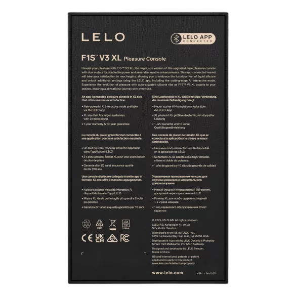 LELO Siri 3 - klitorisvibrator med röststyrning - rosa