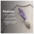 LELO INA Twist - appstyrd G-punktsvibrator med klitorisarm (lila)