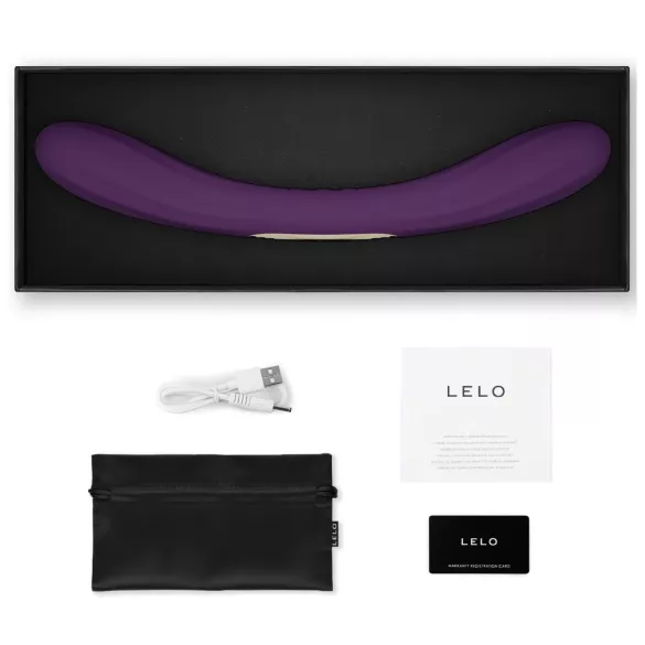 LELO Boomerang - dubbelsidig vibrator (lila)