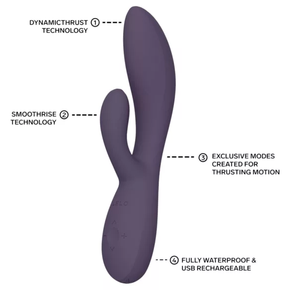 LELO - INA Thrust roterande kaninvibrator (lila)