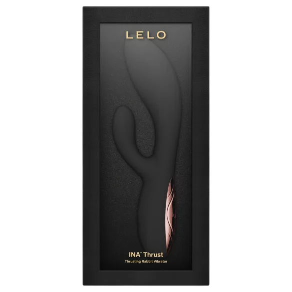LELO - INA Thrust stötande kaninvibrator (svart)