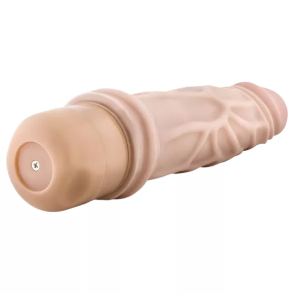 Dr. Skin Vibe No.3 - verklighetstrogen vibrator (naturfärg)
