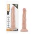 Dr. Skin - realistisk dildo med sugkopp - naturfärg 19 cm