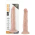 Dr. Skin - realistisk dildo med sugkopp - naturfärg 19 cm