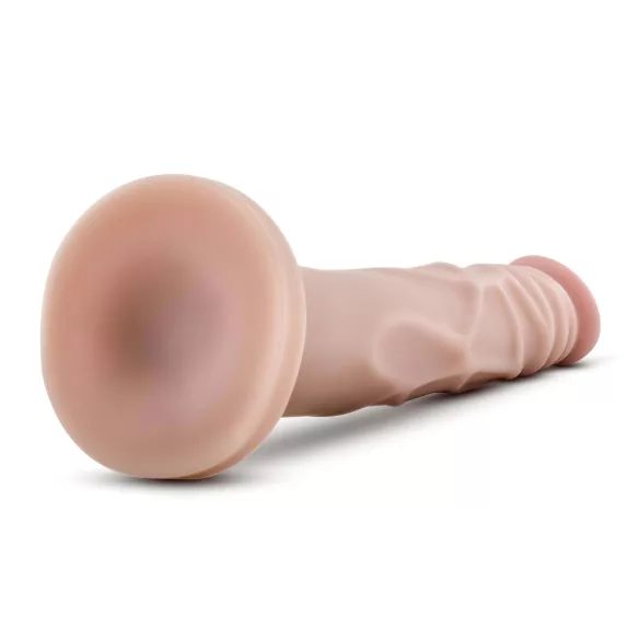 Dr. Skin - realistisk dildo med sugkopp - naturfärg 19 cm