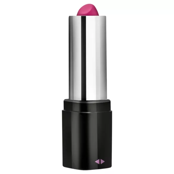 Blush - läppstiftsvibrator - vattentät - svart/rosa