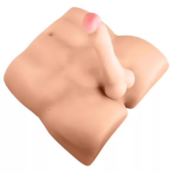Blush X5 Rough Rider - masturbator manstorso - naturfärg