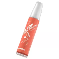 Crushious ZZ POP - ätbar flytande vibrator, persika (10 ml)