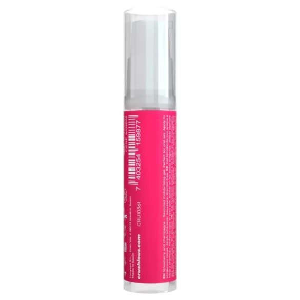 Crushious Steal My Kisses - smak­satt glidmedel, jordgubb‑champagne (10 ml)