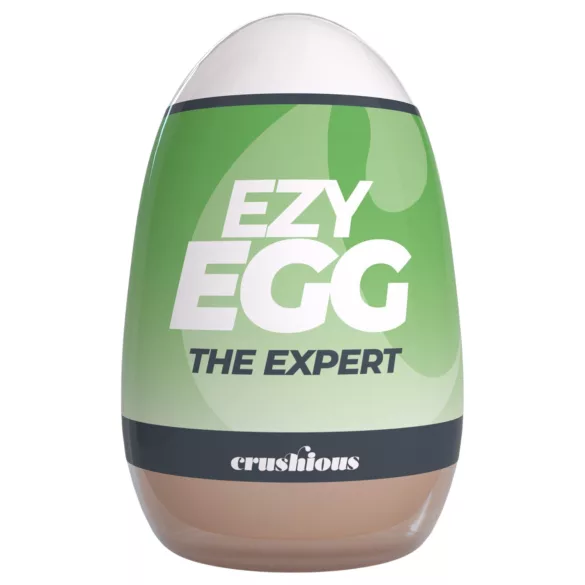Crushious Ezy Egg The Expert - masturbatorägg (hudfärgad)