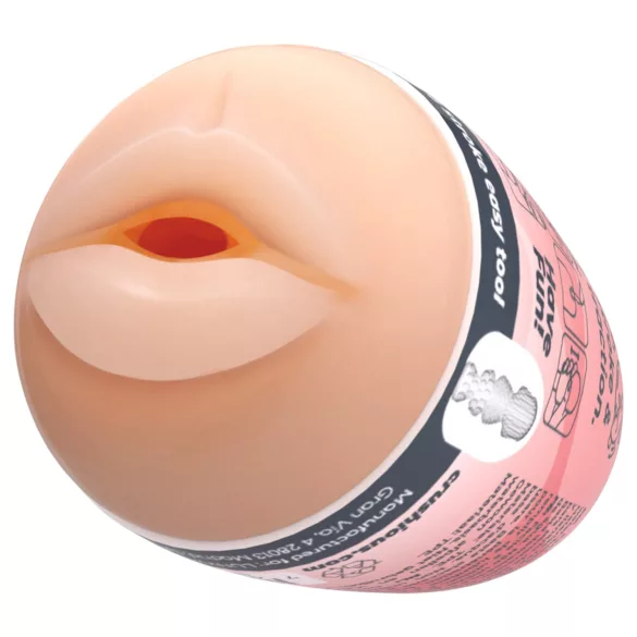 Crushious Ezy Egg Mouth - onanitägg (hudfärgad)
